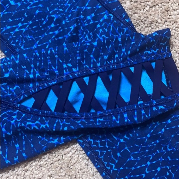 Lululemon Wunder Under Leggings Kayak Blue - Picture 10 of 12